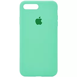 Чохол Silicone Case Full для Apple iPhone 7 Plus, iPhone 8 Plus Spearmint - фото Чохол Silicone Case Full для Apple iPhone 7 Plus, iPhone 8 Plus Spearmint