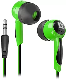 Наушники Defender Basic-604 Black/Green (63607) - фото Наушники Defender Basic-604 Black/Green (63607)