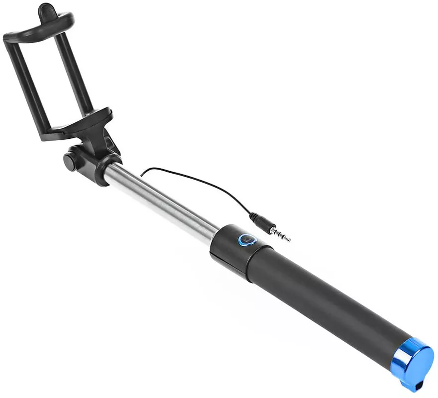 Моноподы, селфи-палки TOTO Activ+Jack 3.5 mm cable Blue - фото 1