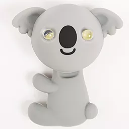 Мигалка для детского велосипеда Zoonimal Коала  (Z216_6DR-KO)