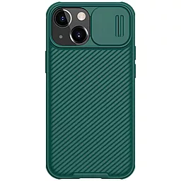 Чехол Nillkin Camshield (шторка на камеру) для Apple iPhone 13 (6.1")  Зеленый / Dark Green