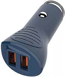 Автомобильное зарядное устройство с быстрой зарядкой ColorWay 18w QC3.0 2xUSB-A ports home charger black (CW-CHS013Q-BK) - фото Автомобильное зарядное устройство с быстрой зарядкой ColorWay 18w QC3.0 2xUSB-A ports home charger black (CW-CHS013Q-BK)
