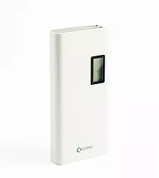 Повербанк Cord L-011 LCD 10000mAh White/Grey