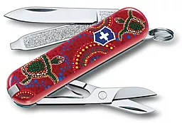 Мультитул Victorinox Classic LE 2017 Turtles Down Under (0.6223.L1710) - фото Мультитул Victorinox Classic LE 2017 Turtles Down Under (0.6223.L1710)