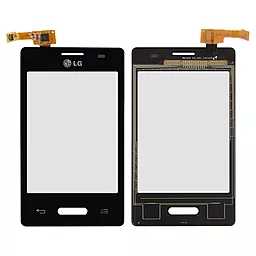 Сенсор (тачскрин) LG Optimus L3 II E425, E430 Black - фото Сенсор (тачскрин) LG Optimus L3 II E425, E430 Black