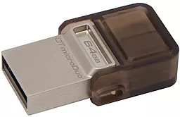 Флешка Kingston DT microDuo 64GB (DTDUO/64GB) - фото Флешка Kingston DT microDuo 64GB (DTDUO/64GB)