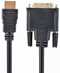 Відеокабель Cablexpert HDMI > DVI-D V1.3/19-пин, 0.5m (CC-HDMI-DVI-0.5M) - мініатюра 2