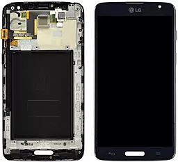 Дисплей LG G Pro Lite (D680, D682) с тачскрином и рамкой, Black - фото Дисплей LG G Pro Lite (D680, D682) с тачскрином и рамкой, Black