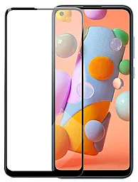 Захисне скло 1TOUCH 11D Premium Glass Samsung A115 Galaxy A11 Black(тех.пак)