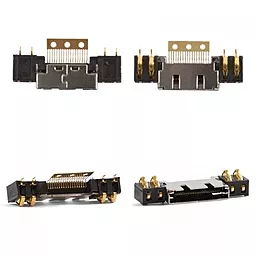 Роз'єм зарядки Samsung A100 / A200 / N500 / N600 / N620 / R200 / R210 18 pin - фото Роз'єм зарядки Samsung A100 / A200 / N500 / N600 / N620 / R200 / R210 18 pin