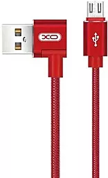 Кабель USB XO NB31 2.4A micro USB Cable Red