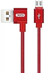 Кабель XO NB31 USB-A - micro USB 12w 2.4a 1м cable Red - фото Кабель XO NB31 USB-A - micro USB 12w 2.4a 1м cable Red