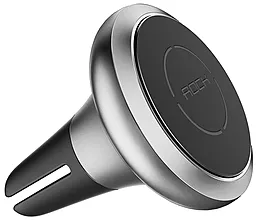 Держатель магнитный Rock Universal Air Vent Magnetic Car Mount Aluminum Grey - фото Держатель магнитный Rock Universal Air Vent Magnetic Car Mount Aluminum Grey