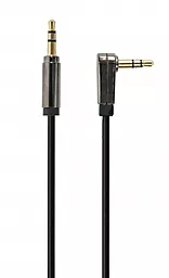 Аудио кабель Cablexpert AUX mini Jack 3.5mm M/M Cable 1 м чёрный (CCAPB-444L-1M)
