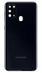 Задняя крышка корпуса Samsung Galaxy M31 2020 M315F со стеклом камеры Original Space Black