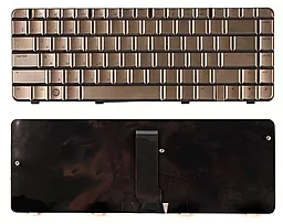 Клавиатура для ноутбука HP Pavilion DV3-2000 DV3-2100 коричневая