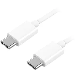 USB PD Кабель Samsung 25W USB Type-C - Type-C HQ Copy Cable White - мініатюра 3