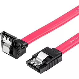 Сата кабель передачи данных угловой 50см Atcom SATA M-M Cable (10108)