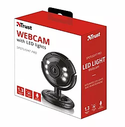 WEB-камера Trust Sportlight Pro HD Black - миниатюра 6