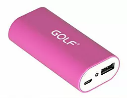 Повербанк GOLF GF-026 5000mah Pink - фото Повербанк GOLF GF-026 5000mah Pink