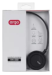 Наушники Ergo VM-330 Black - миниатюра 5