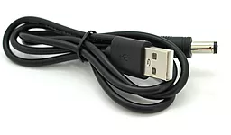 Кабель USB EasyLife 5v 2a 0.7м USB-A - 5.5x2.1mm cable black (YT-AM-5.5 / 2.1)