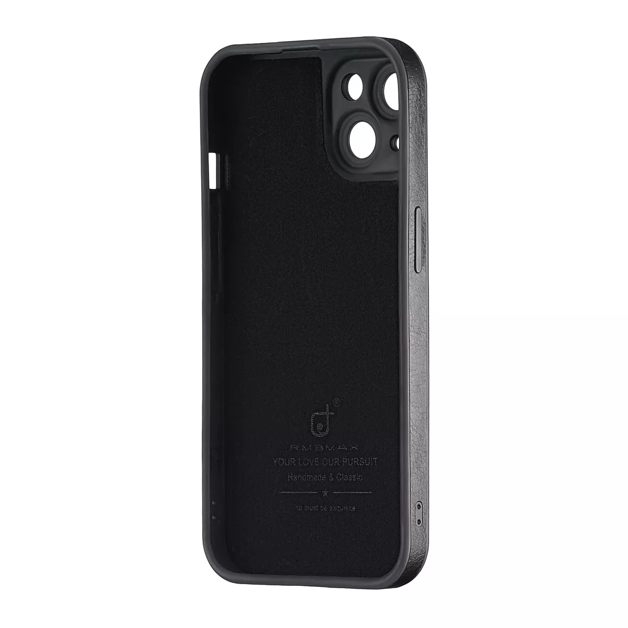 Чохол Jinduka Leather Protected Camera для Apple iPhone 14 Black - фото 2