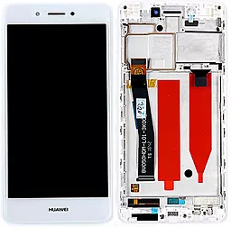 Дисплей Huawei Enjoy 6s, Nova Smart, Honor 6C (DIG-L01, DIG-L21HN, DIG-TL10, DIG-L03, DIG-L21, DIG-AL00, DIG-L23) с тачскрином и рамкой, White