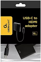 Відео перехідник (адаптер) USB Type-C - HDMI 4K@30Гц Black (A-CM-HDMIF-01) Cablexpert - мініатюра 4 Відео перехідник (адаптер) USB Type-C - HDMI 4K@30Гц Black (A-CM-HDMIF-01) Cablexpert - мініатюра 4