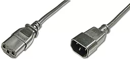 Сетевой кабель Digitus Power Extender Gray (AK-440201-018-S) - фото Сетевой кабель Digitus Power Extender Gray (AK-440201-018-S)