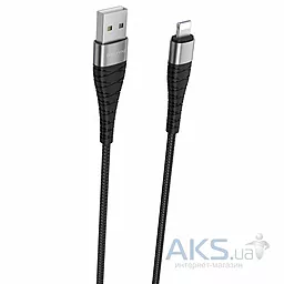 USB Кабель Borofone BX32 Munificent Lightning 0.25m Black