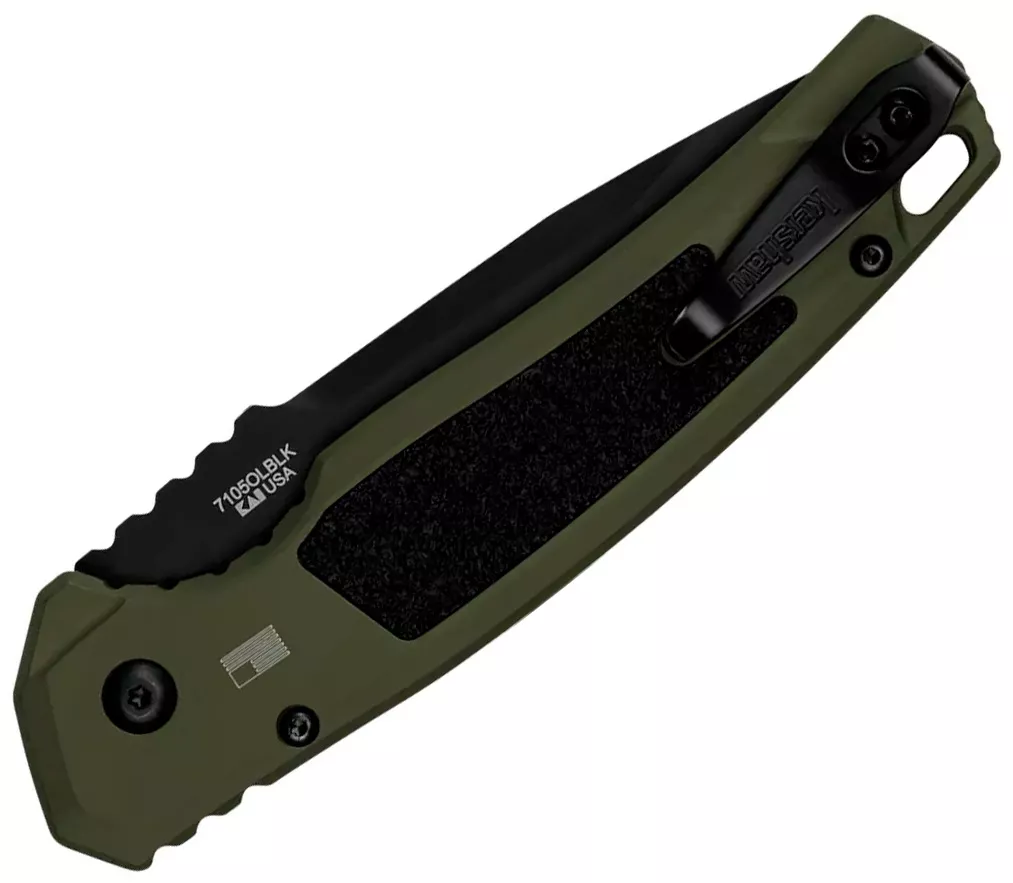 Нож Kershaw Launch 16 (7105OLBLK) Green - фото 2