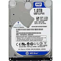 Жорсткий диск для ноутбука Western Digital Scorpio Blue 1 TB 2.5 (WD10JPVX)