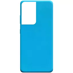 Чехол Epik Candy Samsung G998 Galaxy S21 Ultra Light Blue