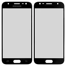 Корпусне скло дисплея Samsung Galaxy J3 J330F 2017 Black - фото Корпусне скло дисплея Samsung Galaxy J3 J330F 2017 Black