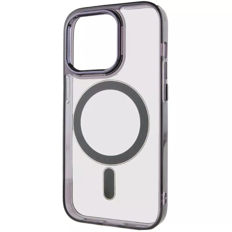 Чехол Epik Iris with MagSafe для Apple iPhone 14 Pro Black - фото 3
