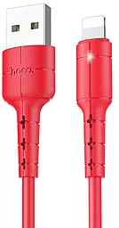 Кабель Hoco X30 Star Charging USB-A - Lightning 10w 1.2м cable Red - мініатюра 2 Кабель Hoco X30 Star Charging USB-A - Lightning 10w 1.2м cable Red - мініатюра 2
