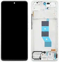 Дисплей Xiaomi Redmi Note 14 5G з тачскріном і рамкою, (OLED), Mystique White - фото Дисплей Xiaomi Redmi Note 14 5G з тачскріном і рамкою, (OLED), Mystique White