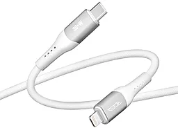 Кабель Ridea RC-US42 UltraStrong USB Type-C - Lightning 30w 3a 1м PD сable White - фото Кабель Ridea RC-US42 UltraStrong USB Type-C - Lightning 30w 3a 1м PD сable White