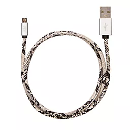 Кабель USB JUST Unique Micro USB Cable Snake (MCR-UNQ-SNK) - миниатюра 2