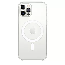 Чехол Apple Silicone Case with MagSafe iPhone 12 Pro, iPhone 12 Clear