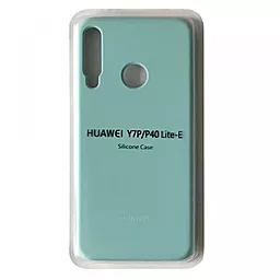 Чохол Epik Silicone Case Full для Huawei P40 Lite-E/Y7P Turquoise