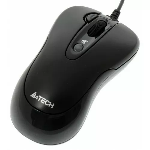 Комп'ютерна мишка A4Tech N-61FX-2 Black - фото 1