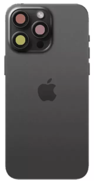 Корпус для Apple iPhone 15 Pro Max (версія EU) Original PRC Black Titanium - фото 1