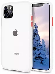 Чехол 1TOUCH AVENGER для Apple iPhone 12 Pro Max White-Red