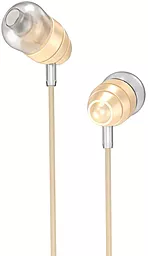 Навушники Hoco Earphone M5 Universal Gold - мініатюра 3