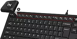 Комплект (клавіатура+мишка) A4Tech Fstyler FG1010 Black/Grey - мініатюра 6