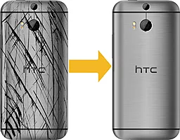Замена задней крышки HTC One M8