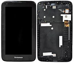Дисплей для планшета Lenovo IdeaTab A1000 + Touchscreen with frame Black - фото Дисплей для планшета Lenovo IdeaTab A1000 + Touchscreen with frame Black