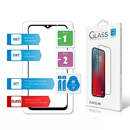 Защитное стекло ACCLAB Full Glue Xiaomi Redmi Note 9 Black (1283126508783) - миниатюра 6